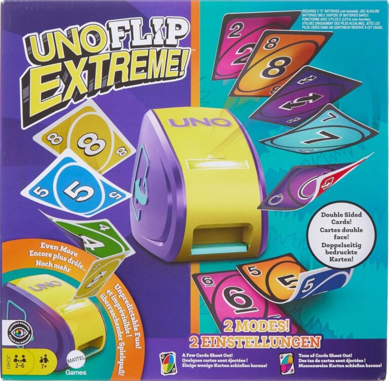 Mattel Games Uno Flip Extreme