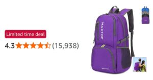 Maxtop 30l Backpack Ultra Lightweight Packable Rucksack