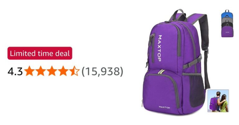 Maxtop 30l Backpack Ultra Lightweight Packable Rucksack