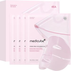 Medicube Jelly Gel Mask With Salmon Dna Pdrn Pink Collagen 4ea