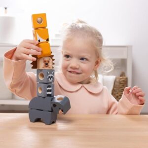Melissa And Doug Blockables Woodland Friends Snap And Play