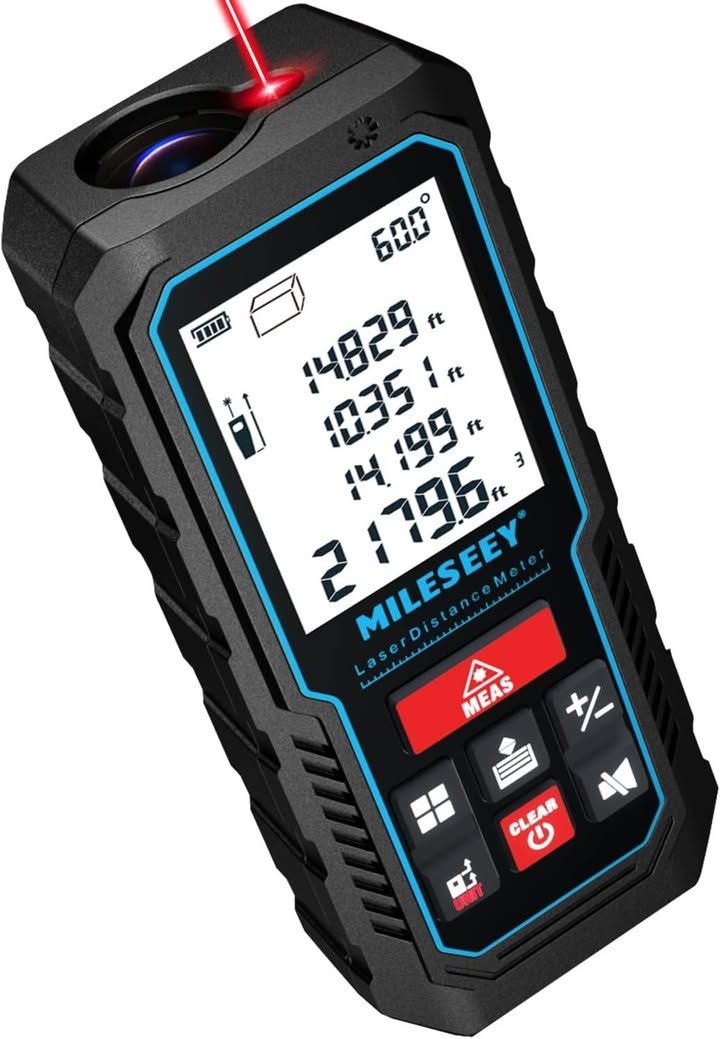 Mileseey 70m Laser Measure Device With Upgrade Electronic Angle Sensor