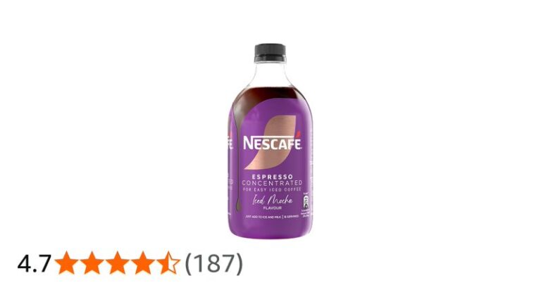 Nescafe Iced Coffee Espresso Concentrated Mocha Flavour 500ml