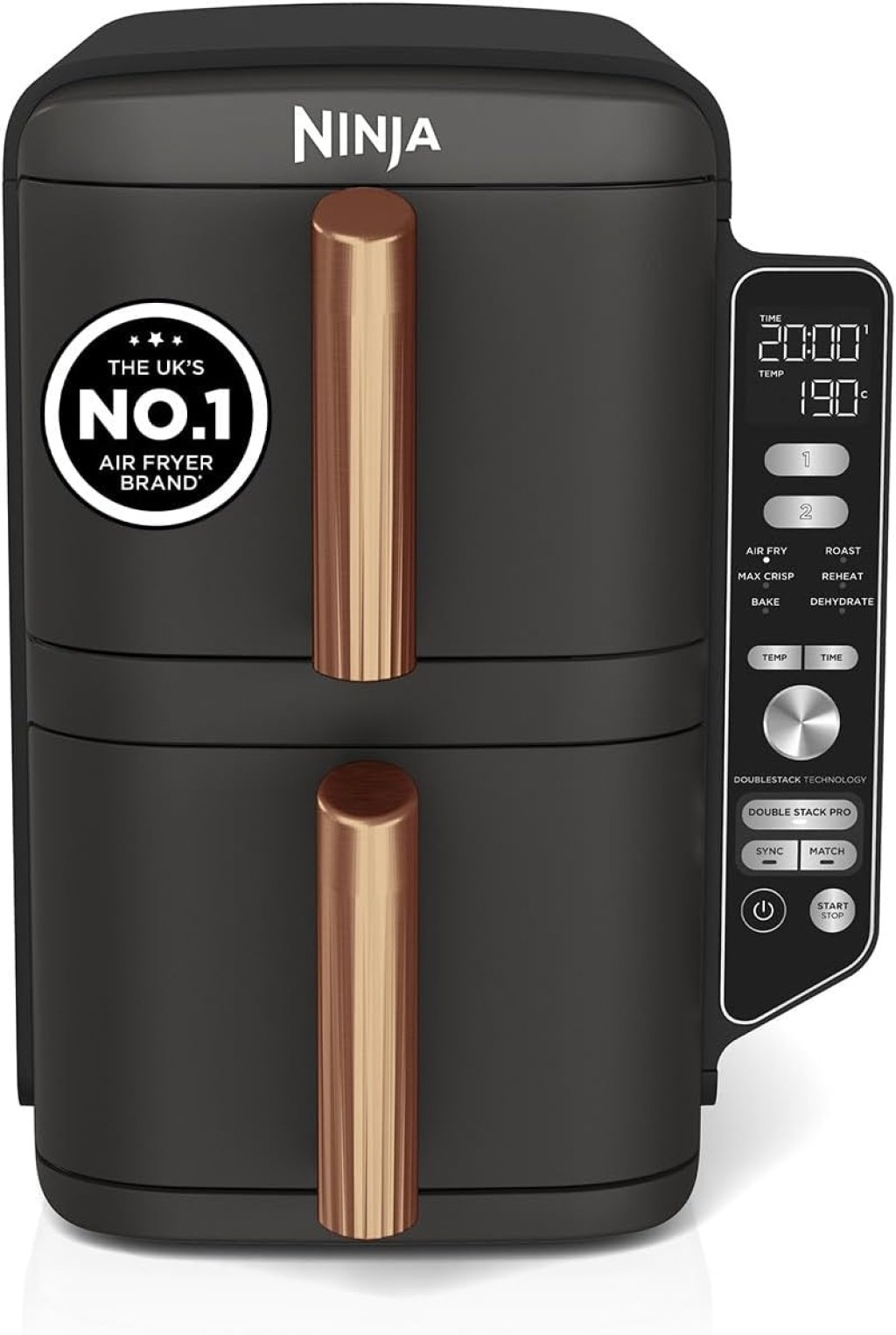 Ninja Double Stack Xl Air Fryer Vertical Dual Drawer