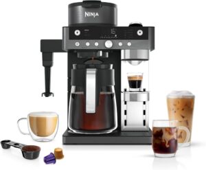 Ninja Prestige 2 In 1 Filter Coffee And Pod Capsule Machine