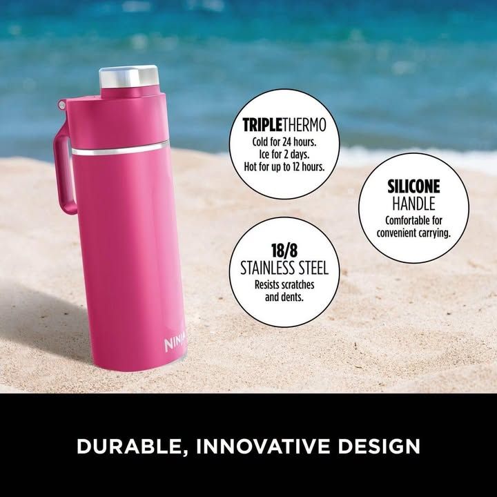 Ninja Thirsti Water Bottle And Flask 530 Ml