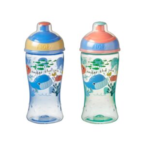 Nuby Super Slurp Free Flow Water Bottle 2 Pack