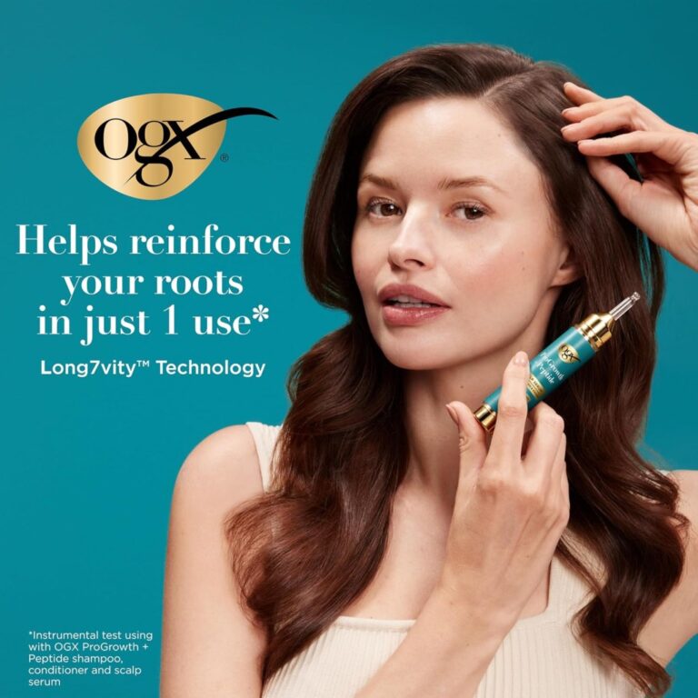 Ogx Progrowth Peptide Scalp Serum 10ml