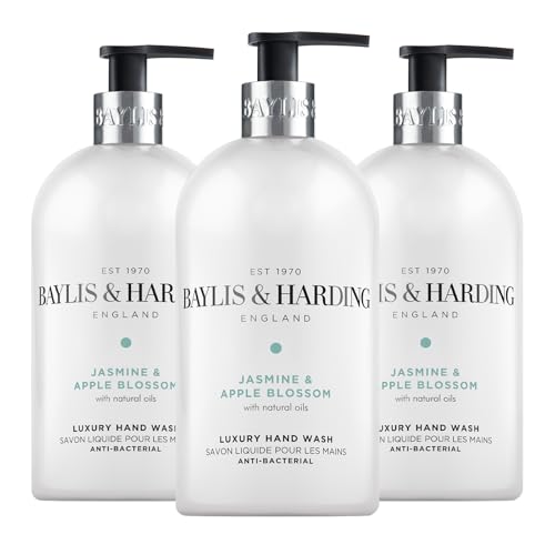 Pack Of 3 Baylis And Harding Signature Luxury Hand Wash 500ml