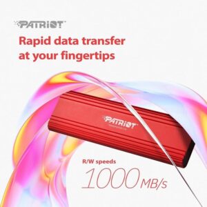Patriot Transporter Lite 4tb Type C USB 3 2 Gen 2 External Portable Ssd
