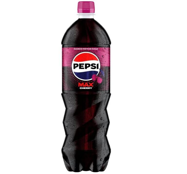 Pepsi Max Cherry No Sugar Cola Bottle 1 25l