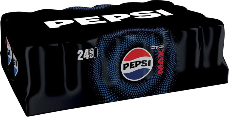 Pepsi Max Cola 330ml Can 24 Pack