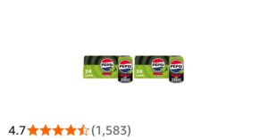 Pepsi Max Lime 24 X 330ml Can Pack Of 2