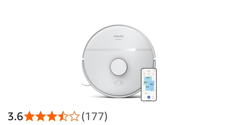 Philips Homerun 2000 Robot Vacuum And Mop