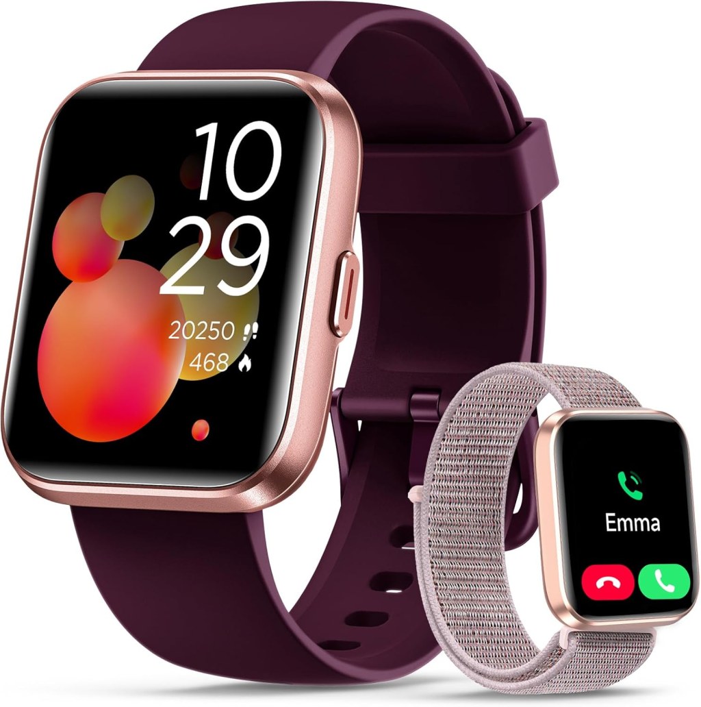 Quican Smart Watches For Women Men 1 85 Hd Answer Make Calls Alexa