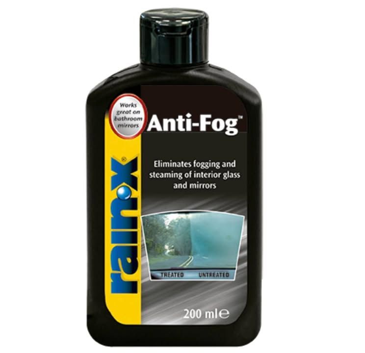 Rain X Anti Fog Prevents Fogging And Misting On Mirrors And Windows 200ml