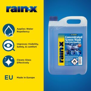 Rain X Concentrated Screenwash With Rain Repellent 5l