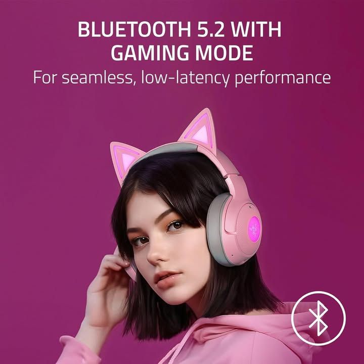 Razer Kraken Kitty V2 Bt Wireless Bluetooth Rgb Headset
