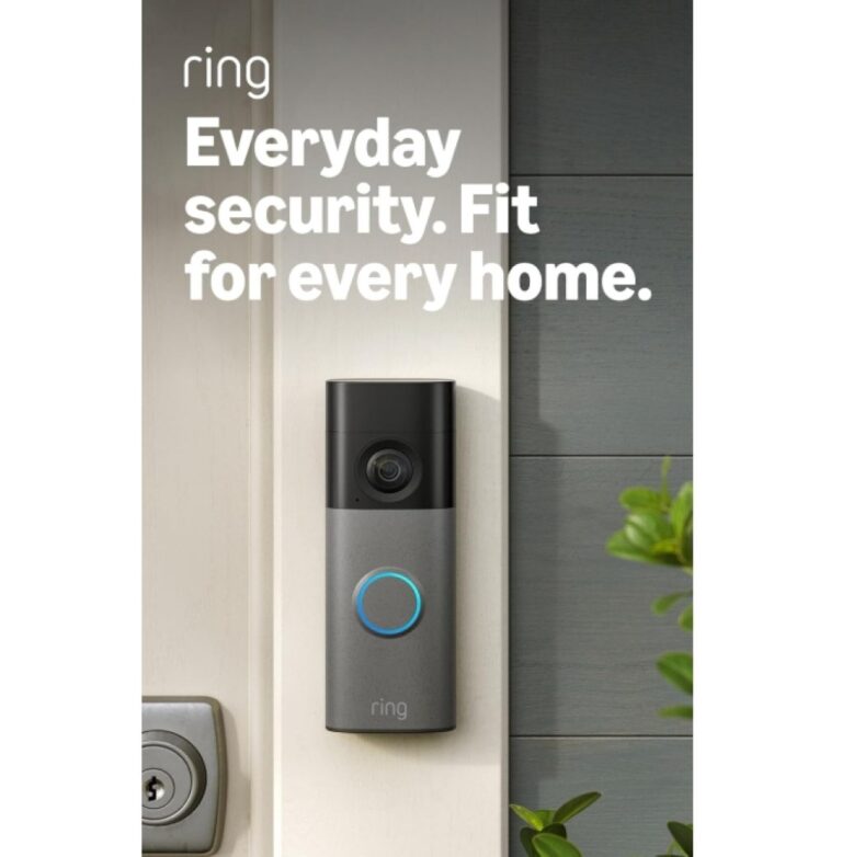 Ring Battery Video Doorbell 2k Newest Gen