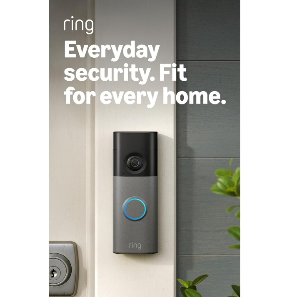 Ring Battery Video Doorbell 2k Newest Gen