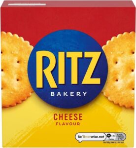 Ritz Cheese Flavoured Crackers 140 G 1 Pack