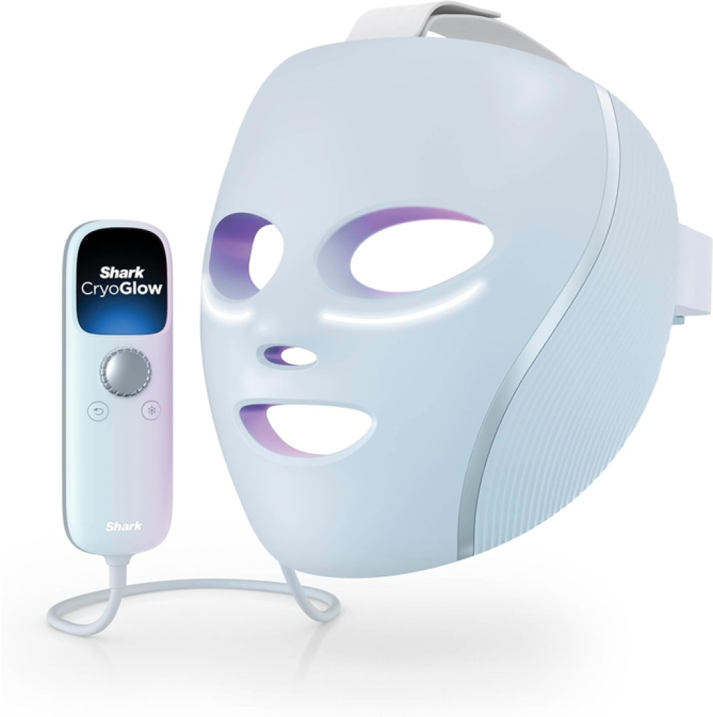 Shark Cryoglow Led Face Mask With Under Eye Cooling