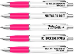 Silly Sentiments Roll My Eyes Out Loud Funny Pen Pack