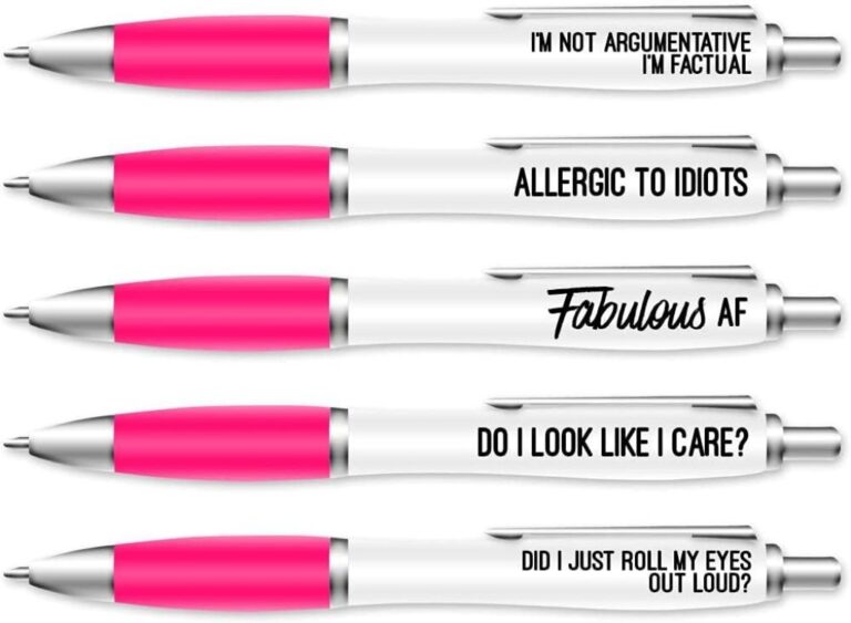 Silly Sentiments Roll My Eyes Out Loud Funny Pen Pack
