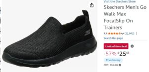 Skechers Men S Go Walk Max Focalslip On Trainers