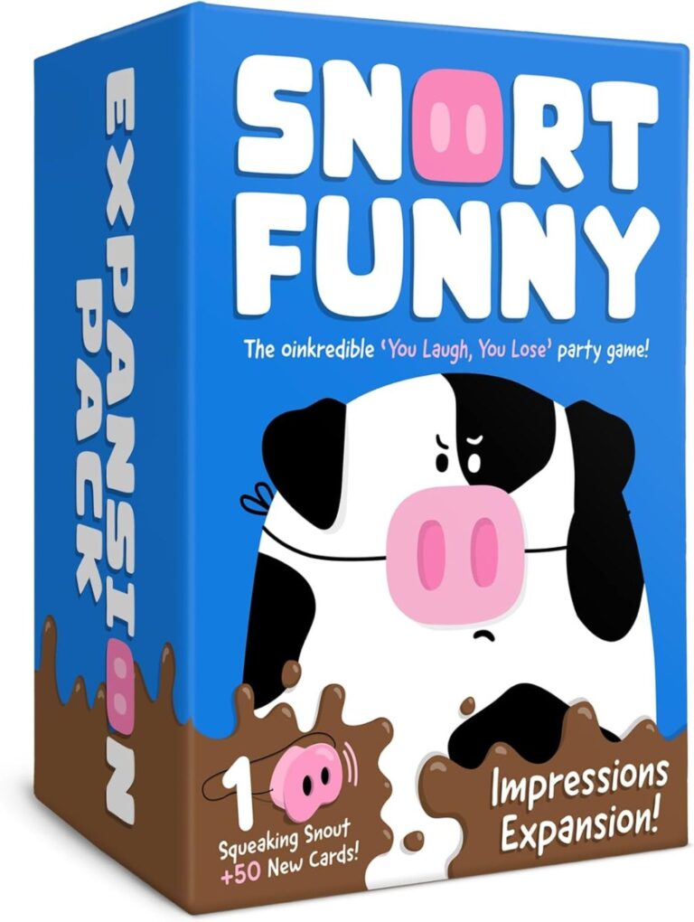Snort Funny Impressions Expansion Laugh You Lose Cards For Family Fun