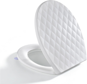 Soft Close Toilet Seat White Oval Pp Quick Release Loo Seat