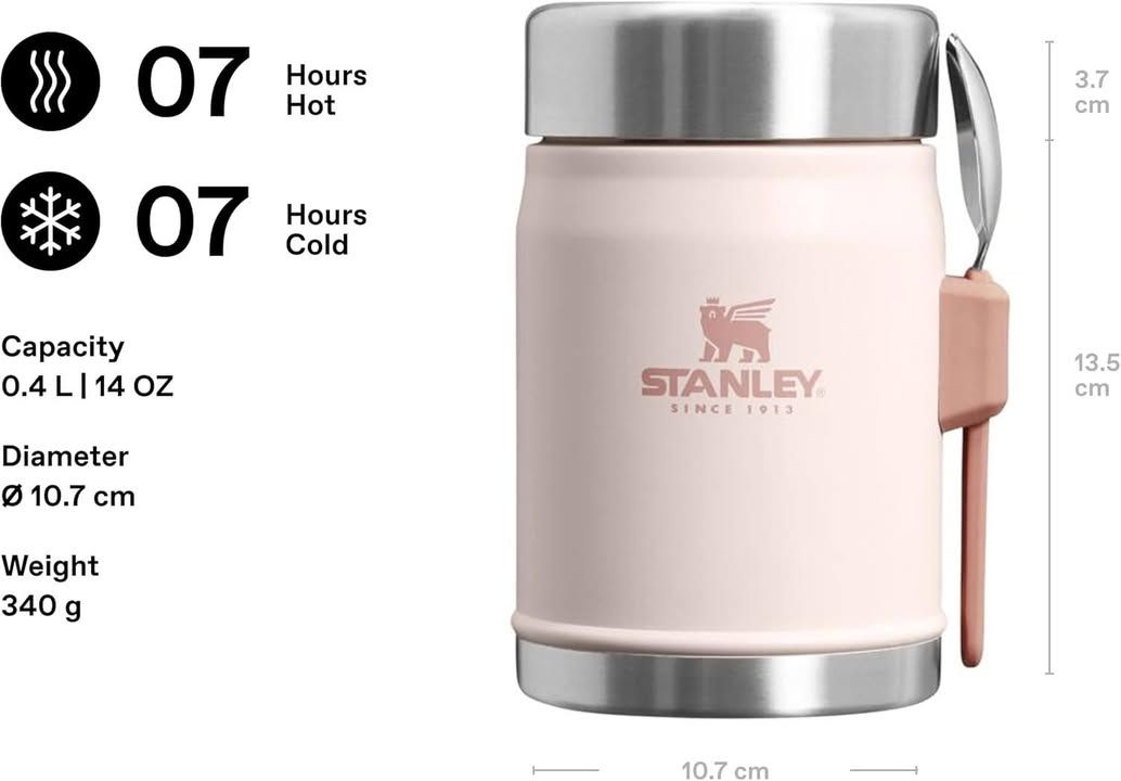 Stanley 1913 Classic Food Jar With Spork 0 4l