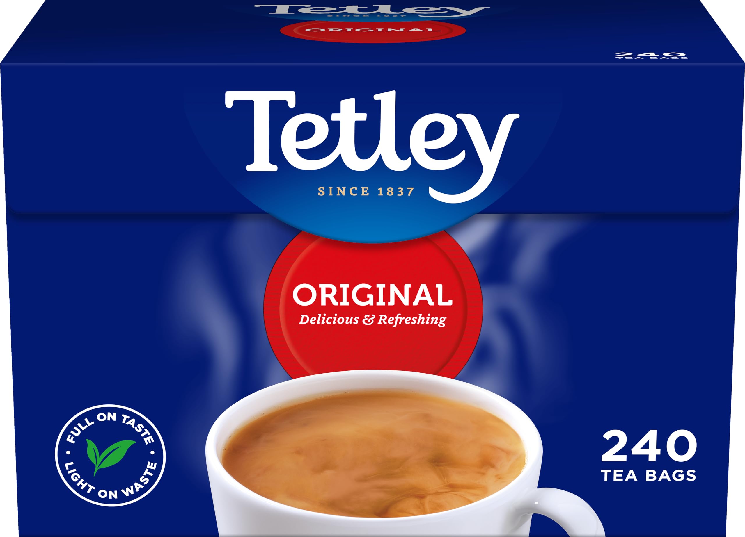 Tetley Original Black Tea Bags 240 Teabags