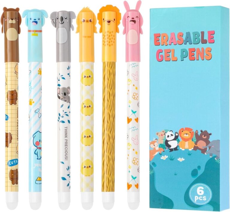 Thboxes Erasable Gel Pens 6 Pack