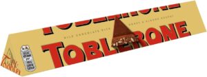 Toblerone Milk Chocolate Bar Smooth Milk Honey Almond Nougat 200 G