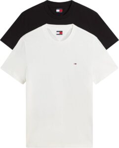 Tommy Jeans Men S 2 Pack Short Sleeve Cotton T Shirts
