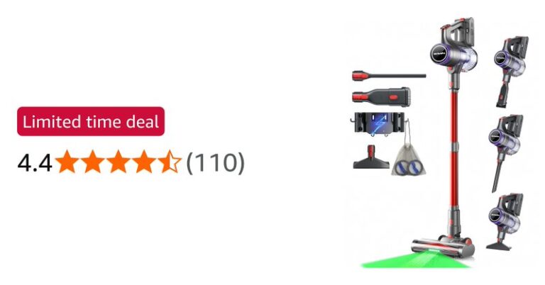 Vactechpro Upgraded F02 Ultra Cordless Vacuum Cleaner