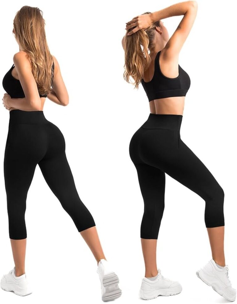 Walifrey High Waisted Capri Leggings