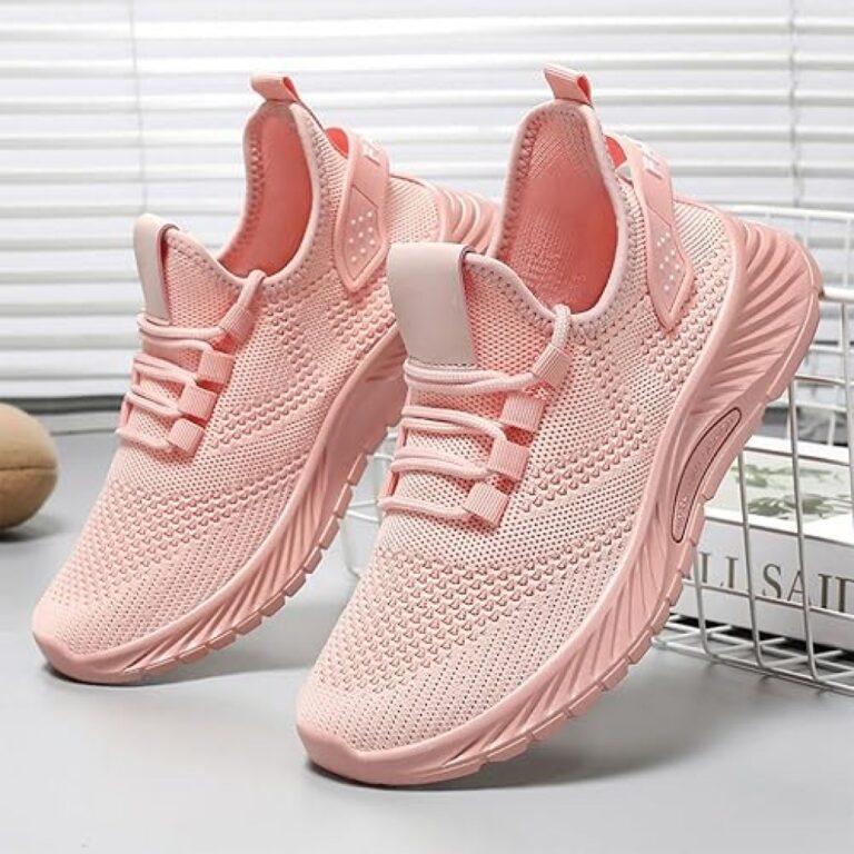 Womens Walking Trainers Lightweight Breathable Running Shoes