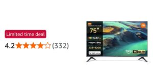 Xiaomi TV F Pro 75 75 Inch 4k Qled Smart TV
