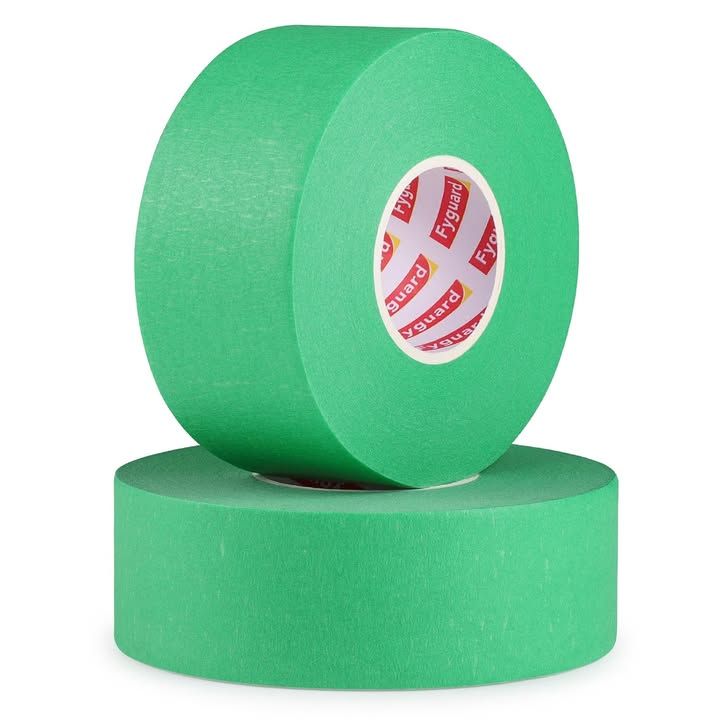 2 Rolls Painters Tape 36mm X 50m Green Masking Tape