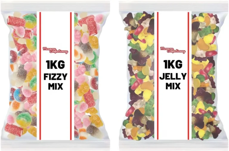2kg Pick N Mix Sweets Bulk Bag Party Sweets 1kg Fizzy And 1kg Jelly Mix As Seen