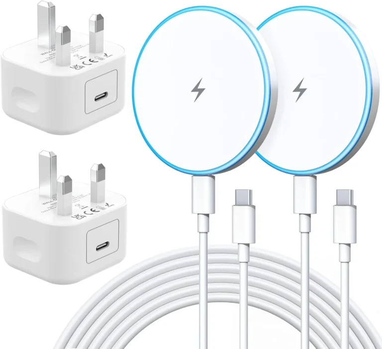 2pack 15w Wireless Charger And 20w Fast Charger Plug