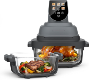 5 In 1 Air Fryer 3 8l 1 4l Recrisp Max Crisp Bake Keep Warm 1500w
