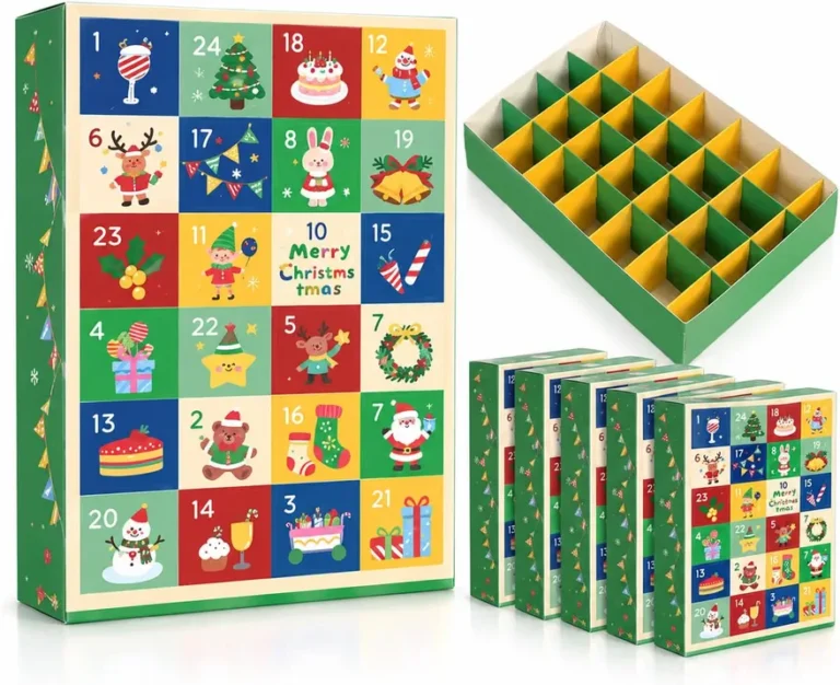 5pcs Advent Calendar 2026 Packaging Box Diy