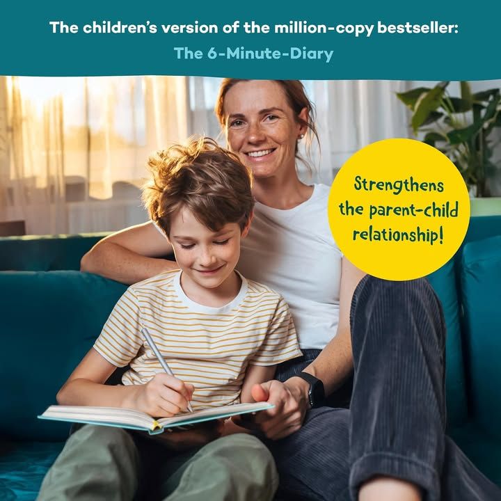 6 Minute Kids Diary Kids Journal 6 12 To Develop A Happy Self Mindfulness And Po