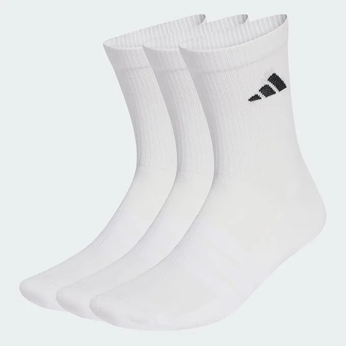 Adidas Unisex Cushioned Sportswear Crew Socks 3 Pair Pack