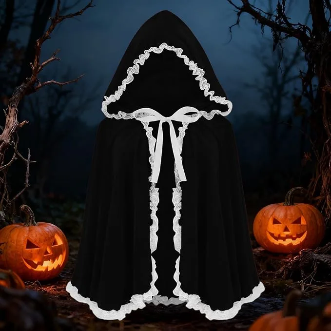 Adults Halloween Hooded Cape