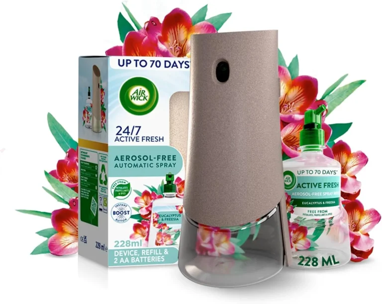 Air Wick Aerosol Free Automatic Air Freshener Spray Kit Eucalyptus And Freesia 1