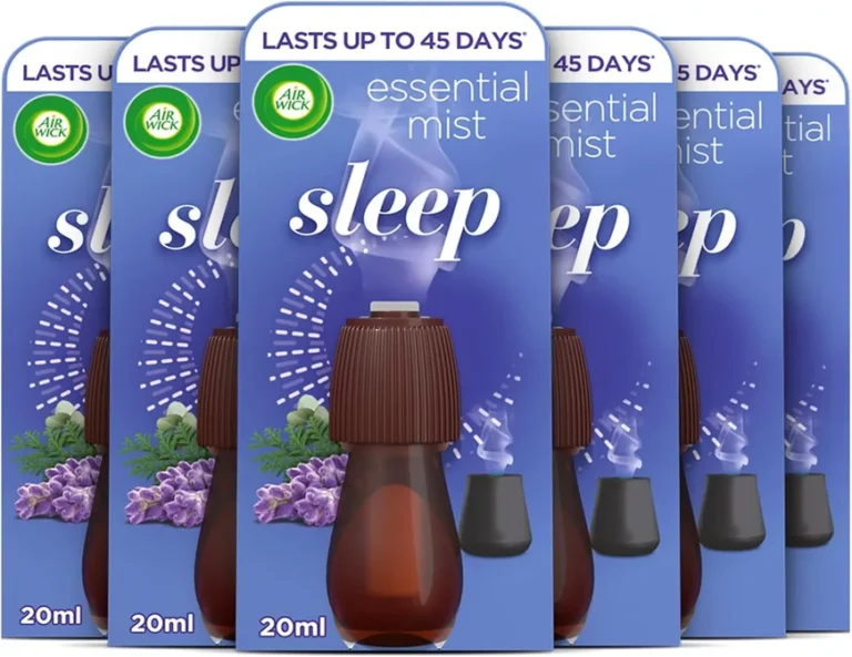 Air Wick Essential Mist Refills Sleep Pack 6 X 20 Ml Natural Essential Oils Last